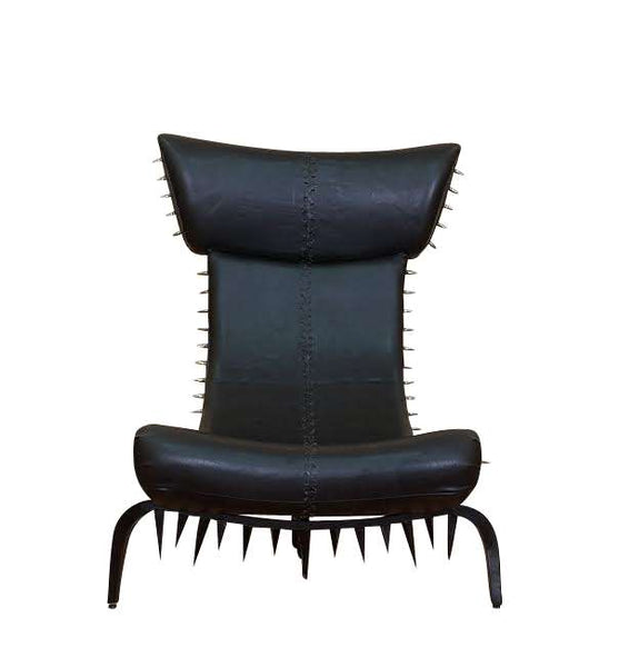 Haunt Backstabber Occasional Chair - Bespoke Gothic and Modern Provincial Furniture, offering customisation, worldwide shipping, and interest-free payment plans.