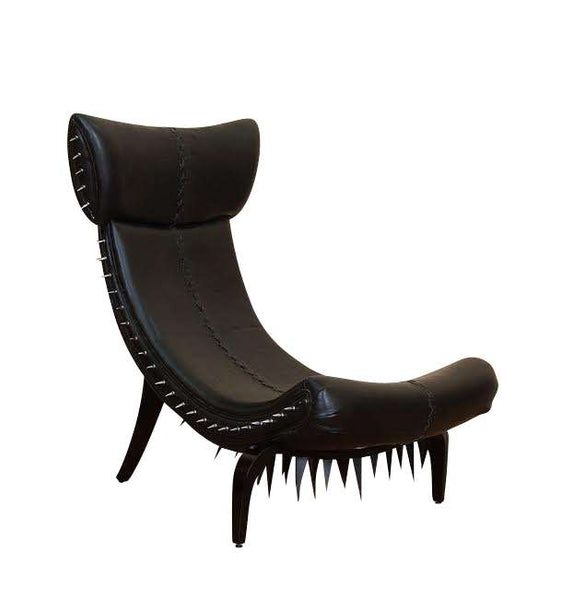 Haunt Backstabber Occasional Chair - Bespoke Gothic and Modern Provincial Furniture, offering customisation, worldwide shipping, and interest-free payment plans.