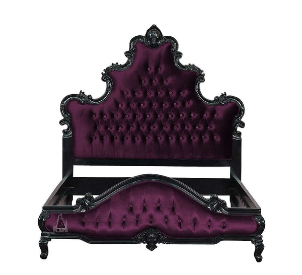 Haunt Death Aphrodite Bed - Available in all sizes - Bespoke Gothic and Modern Provincial Furniture, offering customisation, worldwide shipping, and interest-free payment plans.