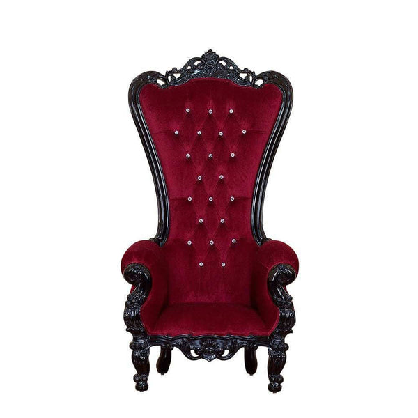 Haunt Countess Throne - Bespoke Gothic and Modern Provincial Furniture, offering customisation, worldwide shipping, and interest-free payment plans.