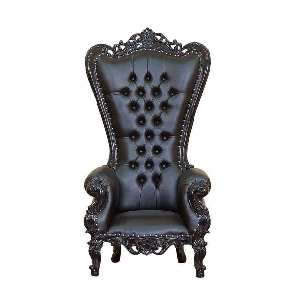 Haunt Countess Throne - Bespoke Gothic and Modern Provincial Furniture, offering customisation, worldwide shipping, and interest-free payment plans.