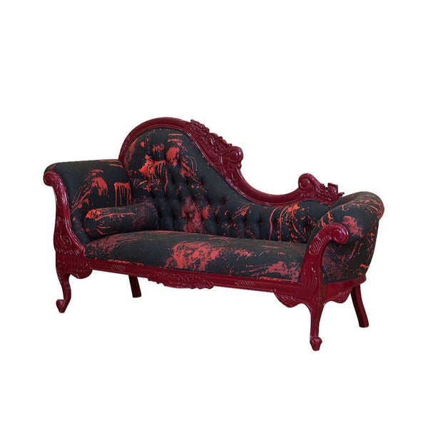 Haunt Seduce Chaise - Bespoke Gothic and Modern Provincial Furniture, offering customisation, worldwide shipping, and interest-free payment plans.