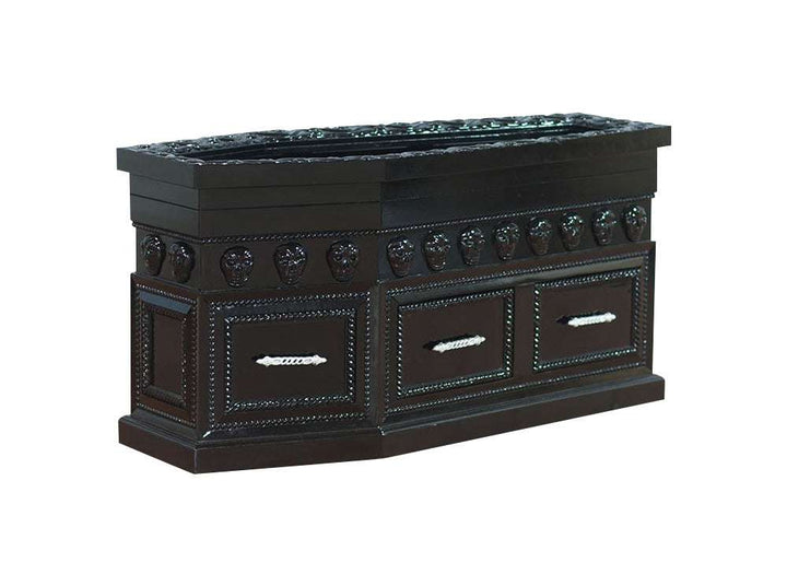 Haunt Crypt Keeper Coffin Coffee Table - Bespoke Gothic and Modern Provincial Furniture, offering customisation, worldwide shipping, and interest-free payment plans.