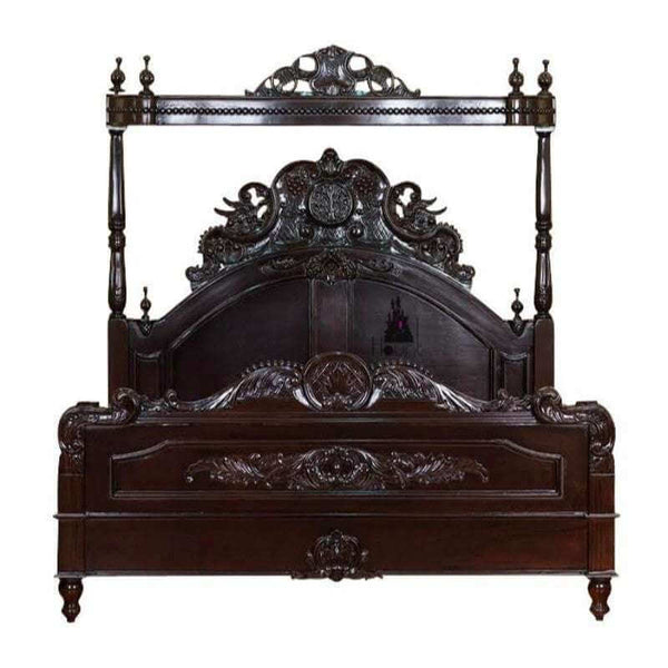 Haunt Aurora Bed - Available in all sizes - Bespoke Gothic and Modern Provincial Furniture, offering customisation, worldwide shipping, and interest-free payment plans.