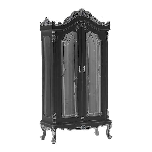 Haunt Cinderella Display Cabinet - Bespoke Gothic and Modern Provincial Furniture, offering customisation, worldwide shipping, and interest-free payment plans.