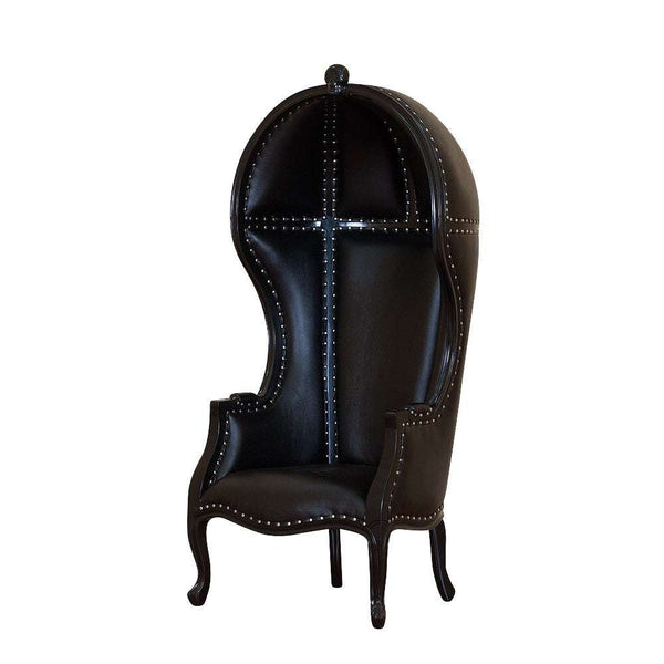Haunt Death Temptress Throne - Bespoke Gothic and Modern Provincial Furniture, offering customisation, worldwide shipping, and interest-free payment plans.