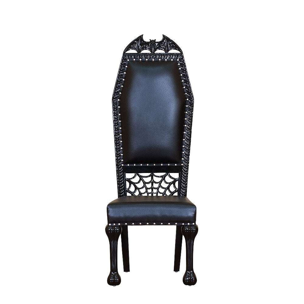 Haunt Queen of the Damned Chair - Bespoke Gothic and Modern Provincial Furniture, offering customisation, worldwide shipping, and interest-free payment plans.