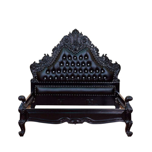 Haunt Seduce Bedazzled Bed - Bespoke Gothic and Modern Provincial Furniture, offering customisation, worldwide shipping, and interest-free payment plans.