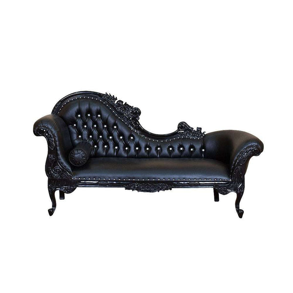 Haunt Seduce Chaise - Bespoke Gothic and Modern Provincial Furniture, offering customisation, worldwide shipping, and interest-free payment plans.
