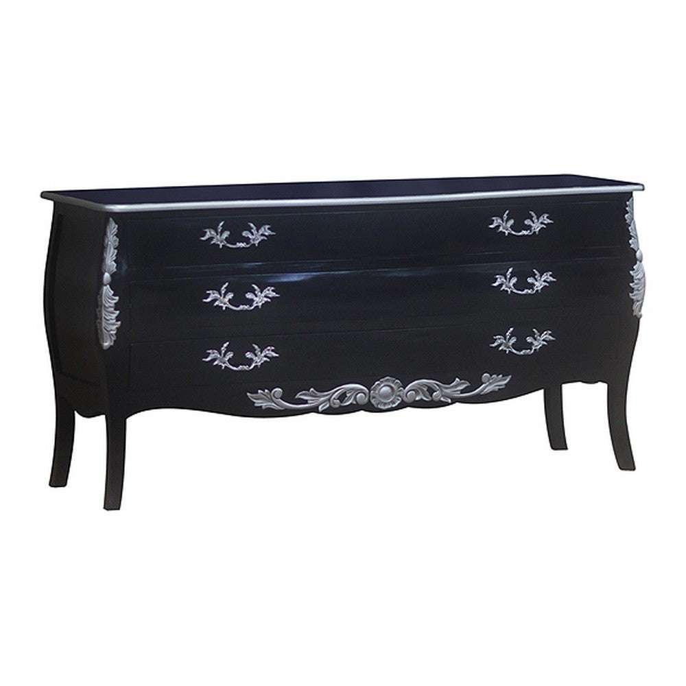 Haunt Seduce Wide Dresser - Bespoke Gothic and Modern Provincial Furniture, offering customisation, worldwide shipping, and interest-free payment plans.