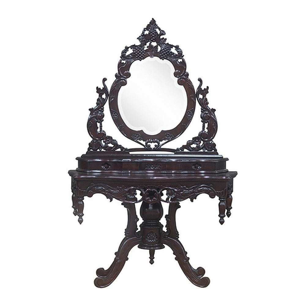 Haunt Vampiress Vanity - Bespoke Gothic and Modern Provincial Furniture, offering customisation, worldwide shipping, and interest-free payment plans.