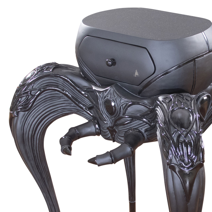 Arachnid Side Table diagonal closeup by Haunt