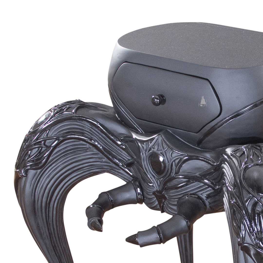 Arachnid Side Table fang details by Haunt
