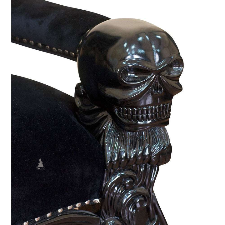 Haunt Queen of the Damned Throne - bespoke custom gothic furniture with handcrafted detailing