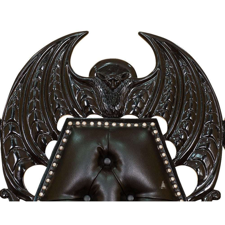 Haunt Queen of the Damned Throne - bespoke custom gothic furniture with handcrafted detailing