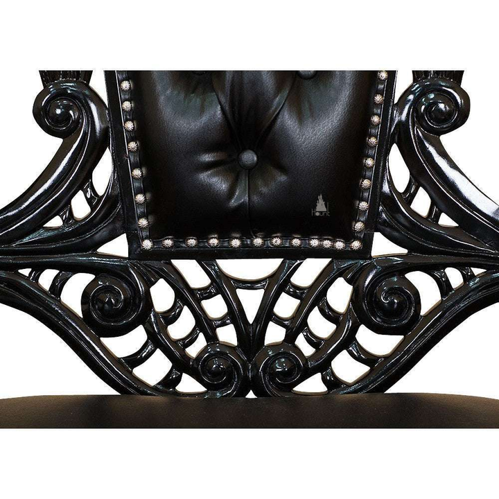 Haunt Queen of the Damned Throne - bespoke custom gothic furniture with handcrafted detailing