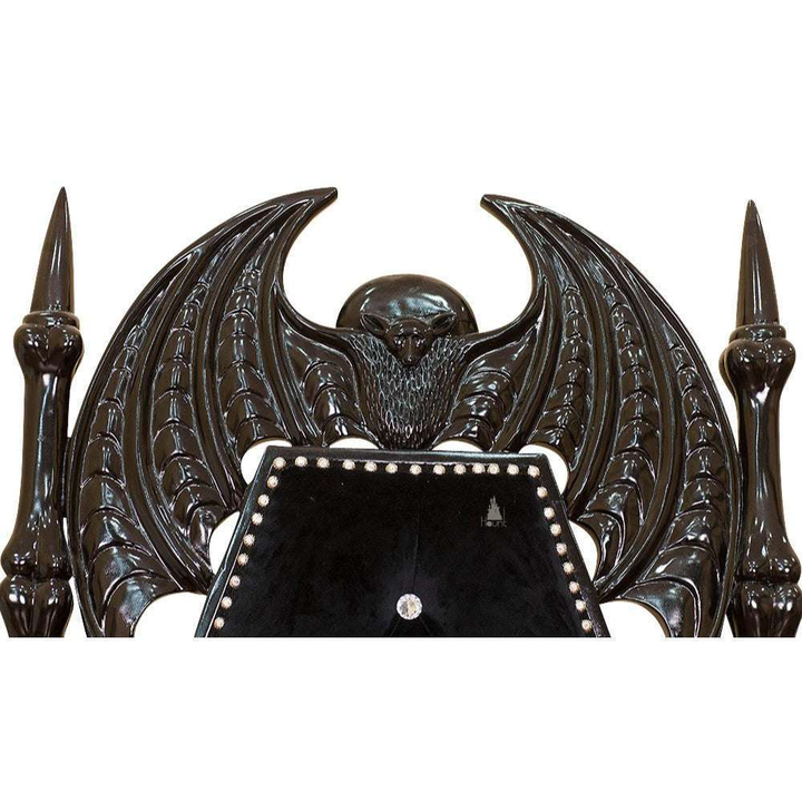 Haunt Queen of the Damned Throne - bespoke custom gothic furniture with handcrafted detailing